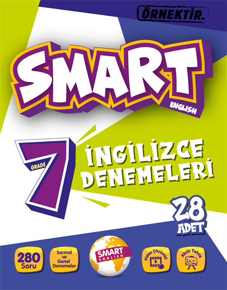 Grade 7 Smart English 28 Adet İngilizce Denemeleri
